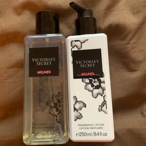 Victoria Secret lotion and spray